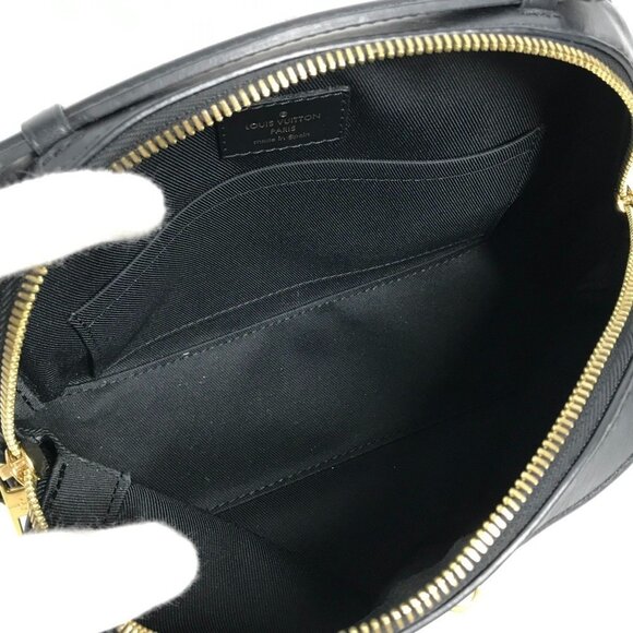 LOUIS VUITTON Black Monogram Canvas Pochette Shoulder Bag - Picture 9 of 15